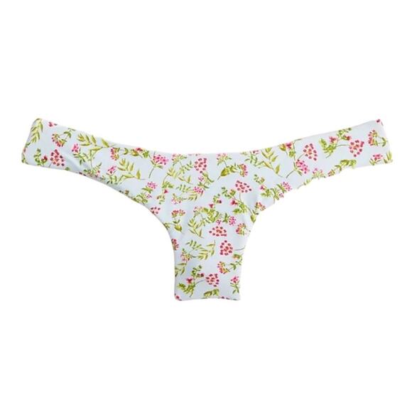 J. Crew Womens Curved Waist Cheeky Bikini Bottoms In Cloud Meadow Floral Size M - Picture 5 of 15